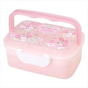 กล่องข้าวเด็ก Sanrio ลาย My Melody จากญี่ปุ่น ของแท้ พร้อมส่ง