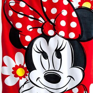 ผ้าเช็ดตัวเด็ก Disney Minnie Mouse Beach Towel ของแท้ พร้อมส่ง