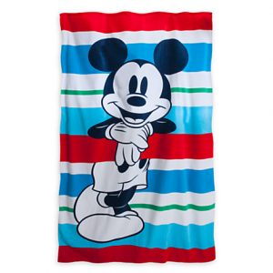 ผ้าเช็ดตัว Disney Mickey Mouse Beach Towel ของแท้ พร้อมส่ง
