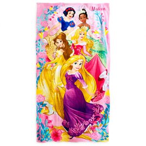 ผ้าเช็ดตัว Disney Princess Beach Towel ของแท้ พร้อมส่ง