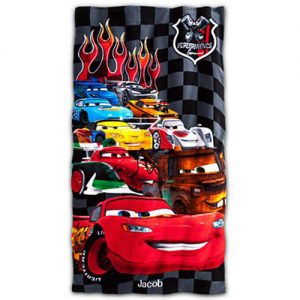 ผ้าเช็ดตัวเด็ก Car Beach towel ของแท้ พร้อมส่ง