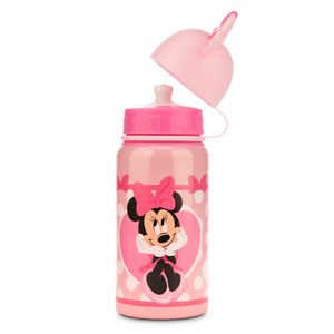 ขวดน้ำยกดื่ม Minnie Mouse Aluminum Water Bottle ของแท้ พร้อมส่ง
