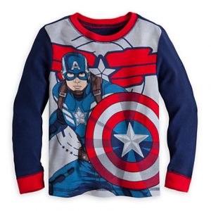 ชุดนอนเด็ก Captain America PJ PALS ของแท้ พร้อมส่ง