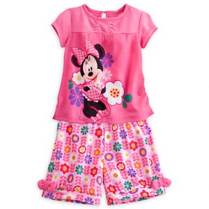 H1115 ชุดนอนเด็ก Minnie Mouse Sleep Set for Girls ของแท้ พร้อมส่ง