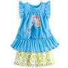 H1119 ชุดนอนเด็ก Anna and Elsa Short Sleep Set for Girls - Frozen Fever ของแท้ พร้อมส่ง