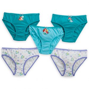H1204 กางเกงในเด็กผู้หญิง Ariel Underwear Set -- 5-Pc.