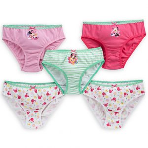 H1205 กางเกงในเด็กผู้หญิง Minnie Mouse Underwear Set -- 5-Pack