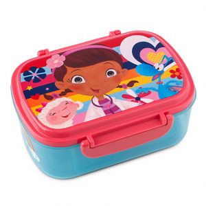 H2215 กล่องข้าว Doc McStuffins Snack Box ของแท้ พร้อมส่ง