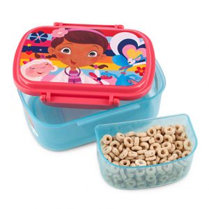 H2215 กล่องข้าว Doc McStuffins Snack Box ของแท้ พร้อมส่ง