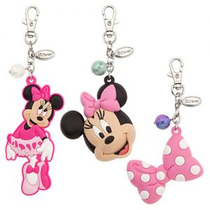 H6207 ชุดพวงกุญแจ Minnie Mouse Bag Charms Set ของแท้ พร้อมส่ง