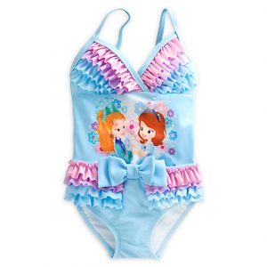 H1313 ชุดว่ายน้ำเด็ก Sofia the First Deluxe Swimsuit for Girls ของแท้ พร้อมส่ง