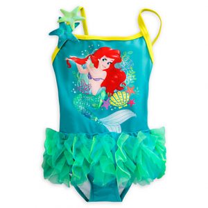 H1325 ชุดว่ายน้ำเด็ก Ariel Deluxe Swimsuit for Girls ของแท้ พร้อมส่ง