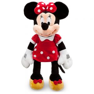 H4138 ตุ๊กตา Disney: Minnie Mouse Plush - Red - Large - 27'' ของแท้ พร้อมส่ง