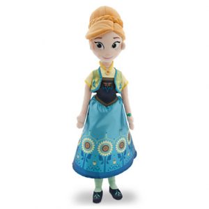 ตุ๊กตา Disney - Anna Plush Doll - Frozen Fever - Medium - 20'' ของแท้ พร้อมส่ง