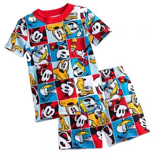 H1149 ชุดนอนเด็ก Disney : Mickey Mouse and Friends PJ PALS Short Set for Boys