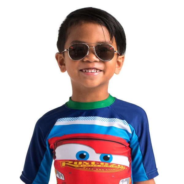 H6151 แว่นกันแดดเด็ก Lightning McQueen Sunglasses for Kids