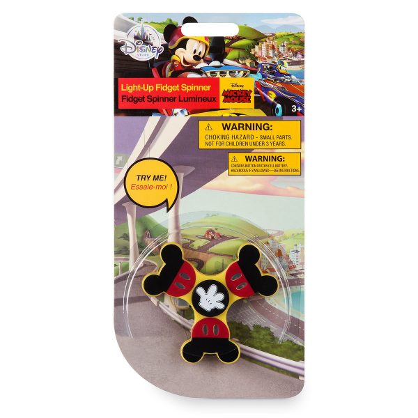 H4223 สปินเนอร์ Mickey Mouse Light-Up Fidget Spinner